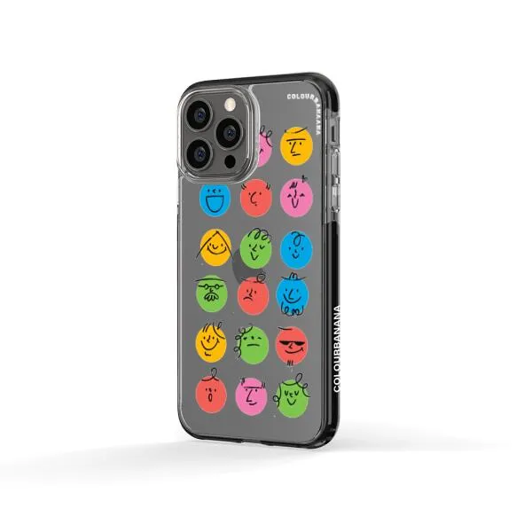 iPhone Case - Colorful Faces Set