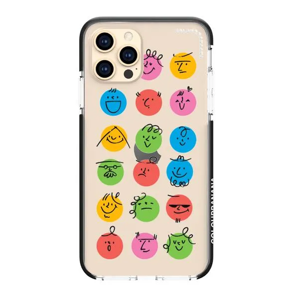 iPhone Case - Colorful Faces Set