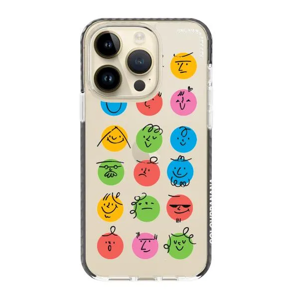 iPhone Case - Colorful Faces Set