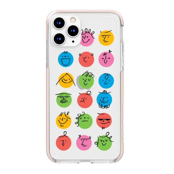 iPhone Case - Colorful Faces Set