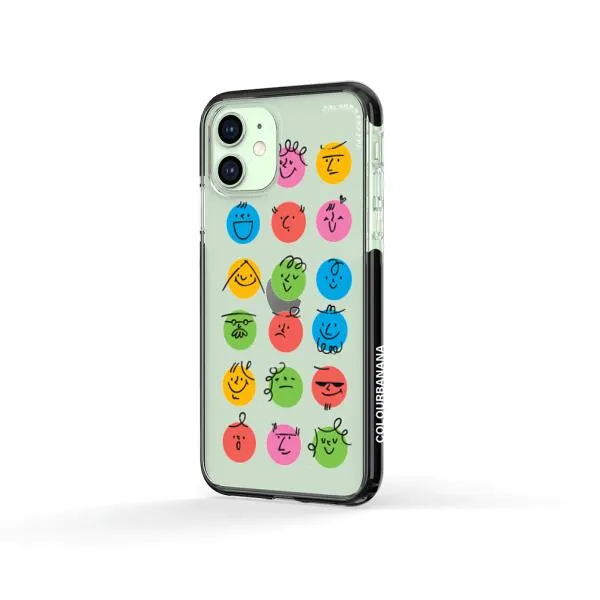 iPhone Case - Colorful Faces Set