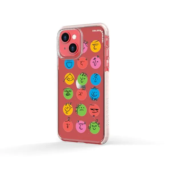 iPhone Case - Colorful Faces Set