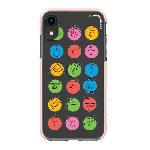 iPhone Case - Colorful Faces Set