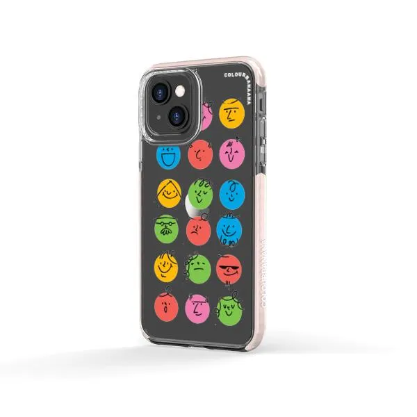 iPhone Case - Colorful Faces Set