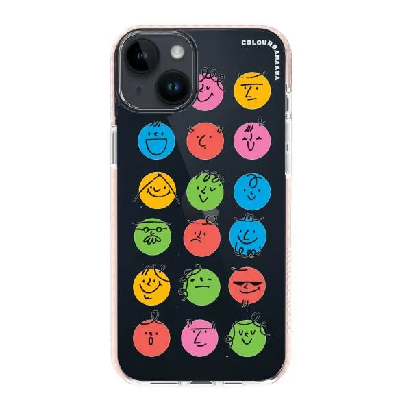 iPhone Case - Colorful Faces Set