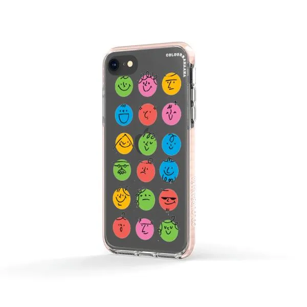 iPhone Case - Colorful Faces Set