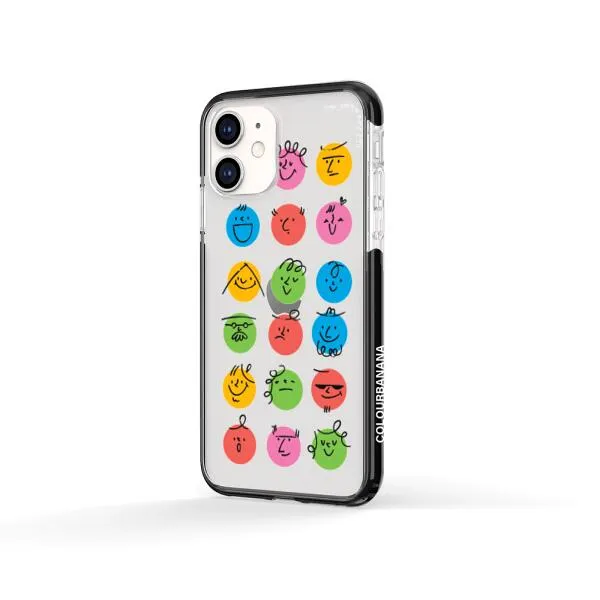 iPhone Case - Colorful Faces Set