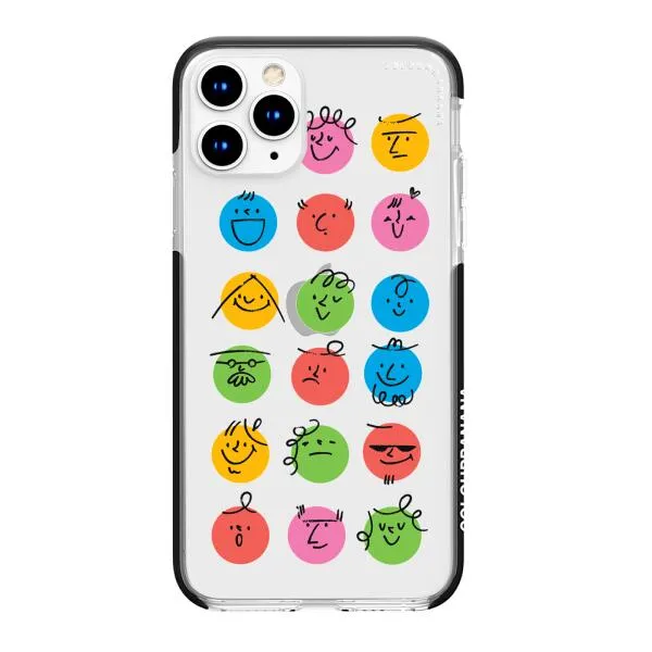 iPhone Case - Colorful Faces Set