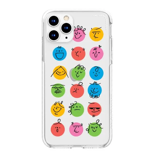 iPhone Case - Colorful Faces Set