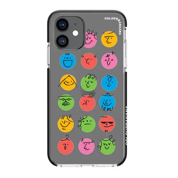 iPhone Case - Colorful Faces Set