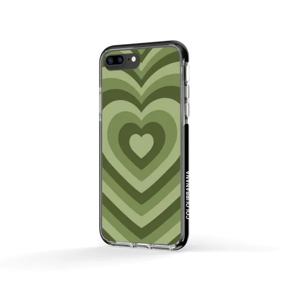 iPhone Case - Green Latte Heart