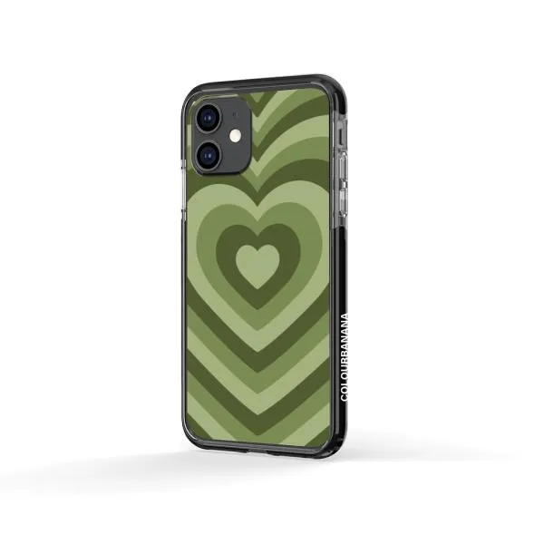 iPhone Case - Green Latte Heart