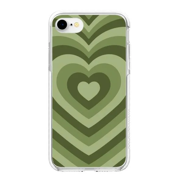 iPhone Case - Green Latte Heart