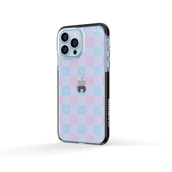 iPhone Case - Pastel Lilac And Off White