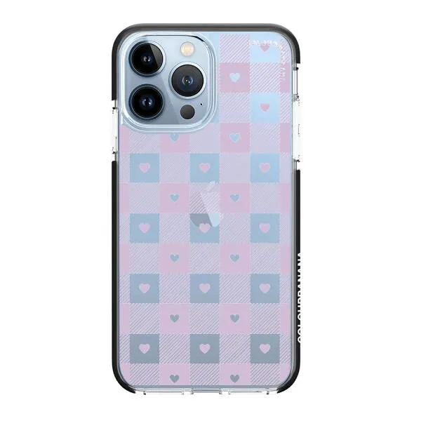 iPhone Case - Pastel Lilac And Off White