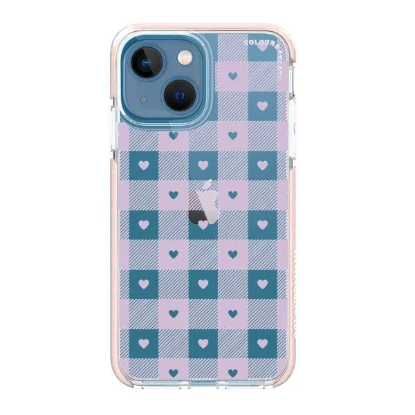 iPhone Case - Pastel Lilac And Off White