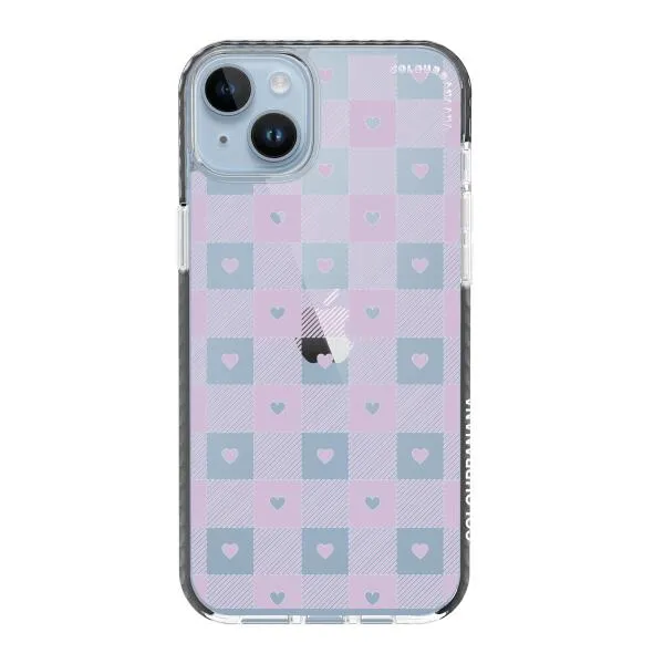 iPhone Case - Pastel Lilac And Off White