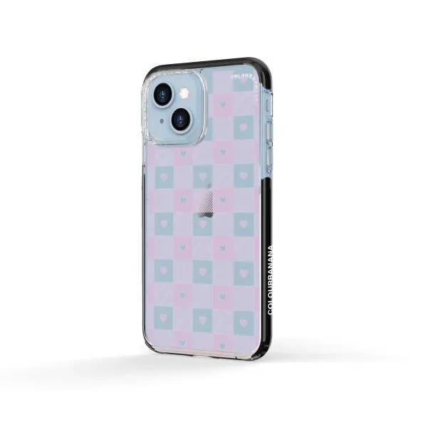 iPhone Case - Pastel Lilac And Off White