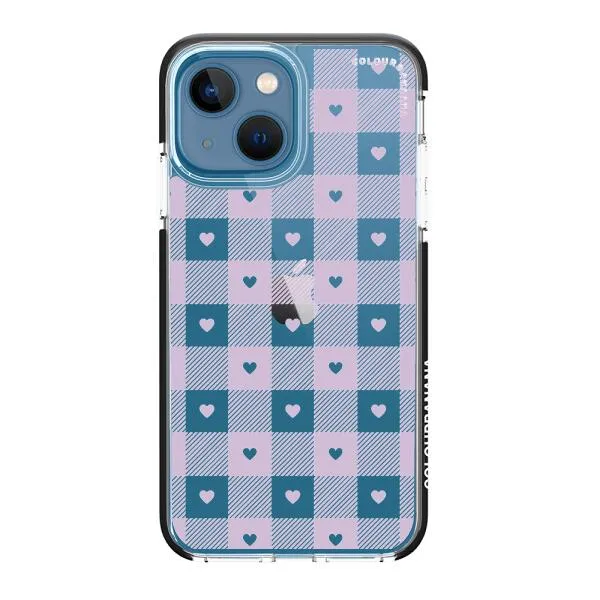 iPhone Case - Pastel Lilac And Off White