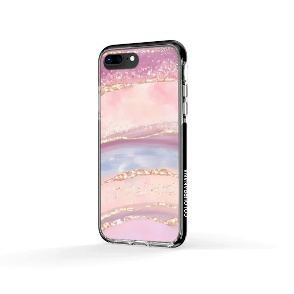 iPhone Case -  Rainbow and Stars Watercolor