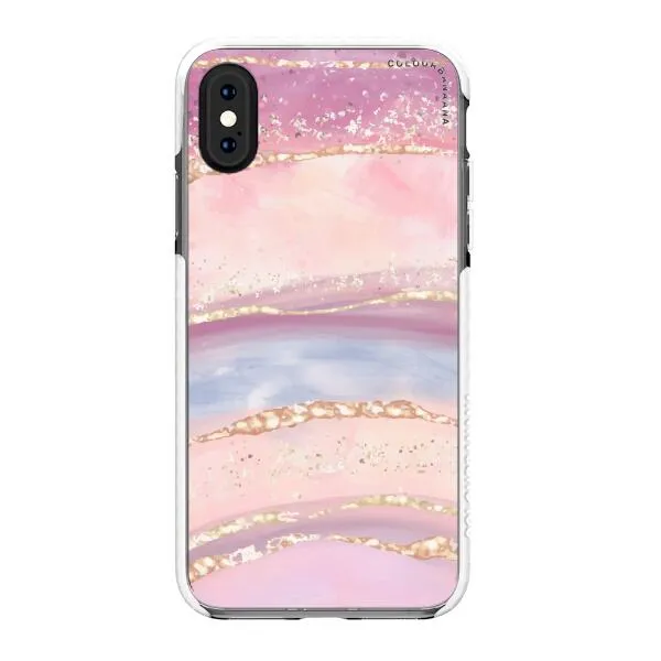 iPhone Case -  Rainbow and Stars Watercolor