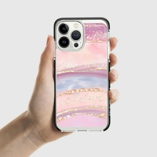 iPhone Case -  Rainbow and Stars Watercolor