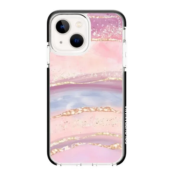 iPhone Case -  Rainbow and Stars Watercolor