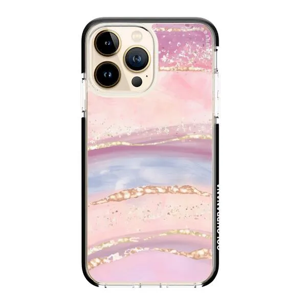 iPhone Case -  Rainbow and Stars Watercolor