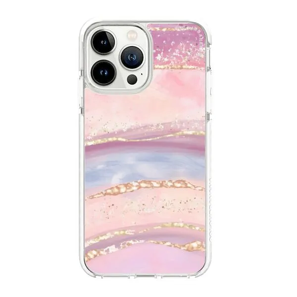 iPhone Case -  Rainbow and Stars Watercolor