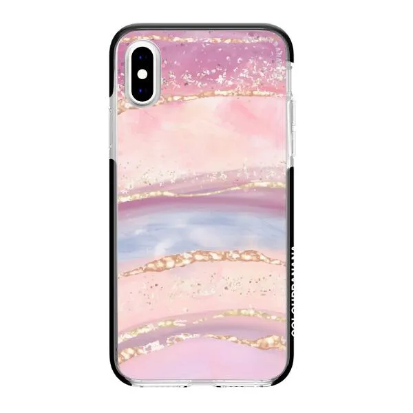 iPhone Case -  Rainbow and Stars Watercolor