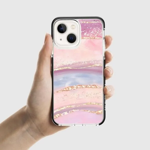 iPhone Case -  Rainbow and Stars Watercolor