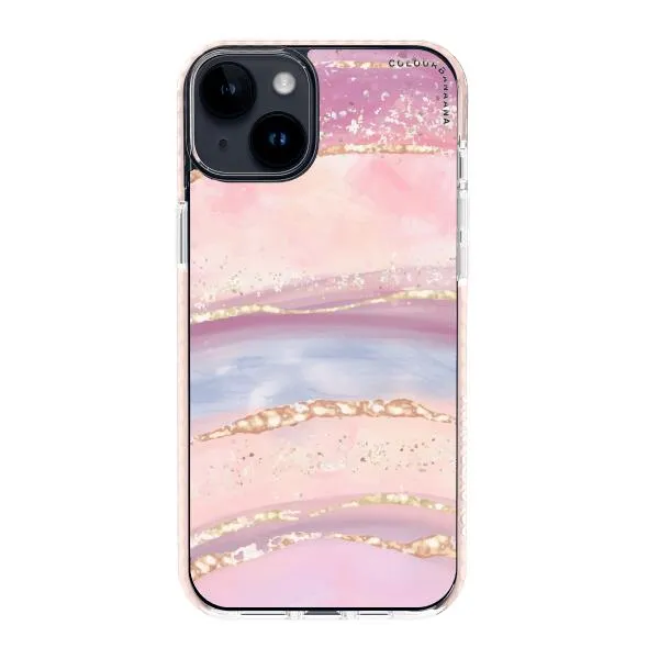 iPhone Case -  Rainbow and Stars Watercolor