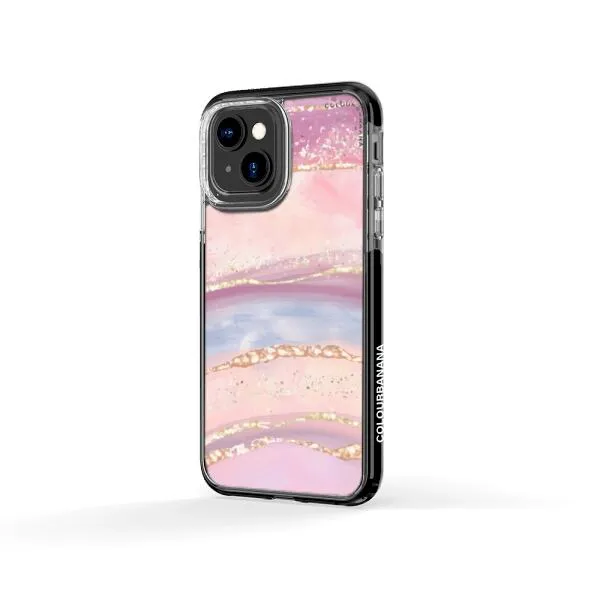 iPhone Case -  Rainbow and Stars Watercolor