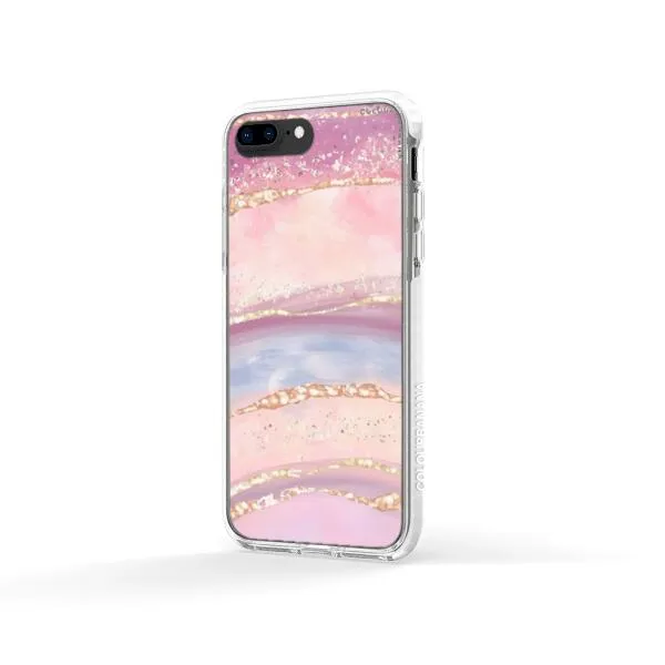 iPhone Case -  Rainbow and Stars Watercolor