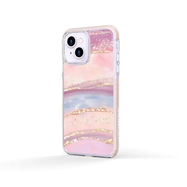 iPhone Case -  Rainbow and Stars Watercolor