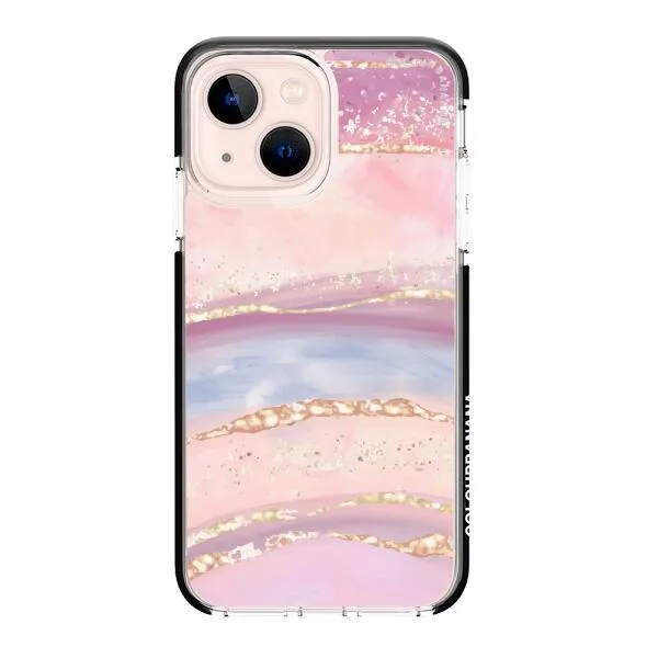 iPhone Case -  Rainbow and Stars Watercolor