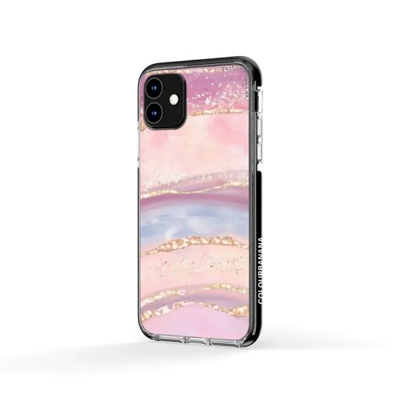 iPhone Case -  Rainbow and Stars Watercolor