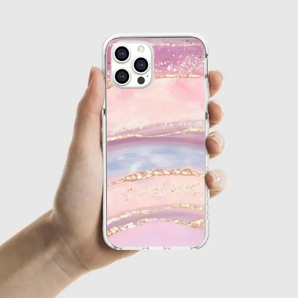 iPhone Case -  Rainbow and Stars Watercolor