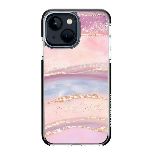 iPhone Case -  Rainbow and Stars Watercolor