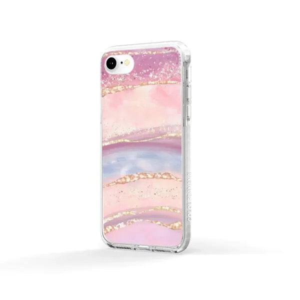 iPhone Case -  Rainbow and Stars Watercolor