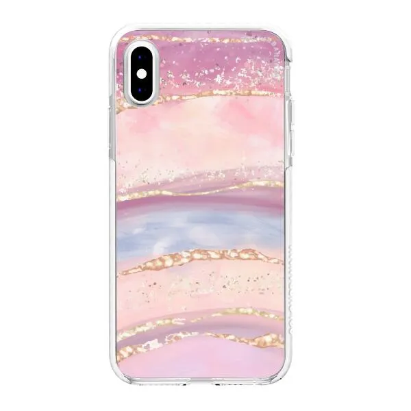 iPhone Case -  Rainbow and Stars Watercolor