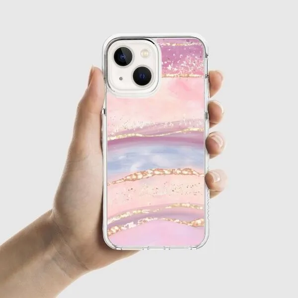 iPhone Case -  Rainbow and Stars Watercolor