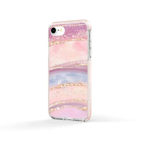 iPhone Case -  Rainbow and Stars Watercolor