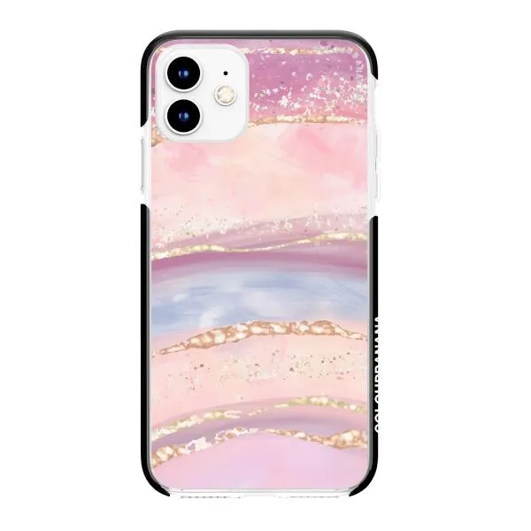 iPhone Case -  Rainbow and Stars Watercolor