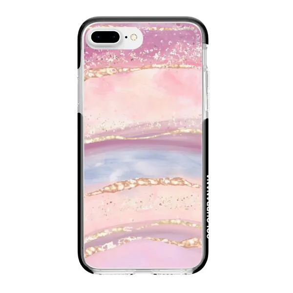 iPhone Case -  Rainbow and Stars Watercolor