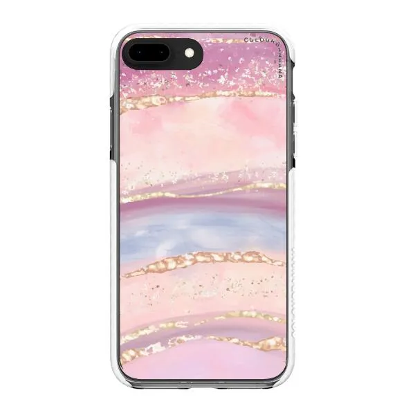 iPhone Case -  Rainbow and Stars Watercolor