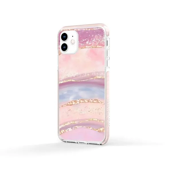 iPhone Case -  Rainbow and Stars Watercolor