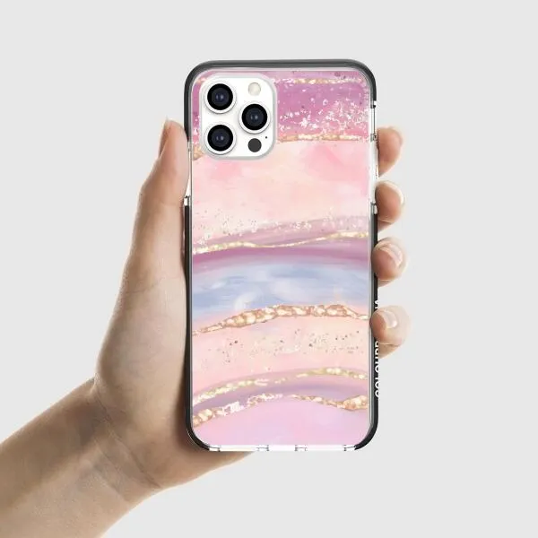 iPhone Case -  Rainbow and Stars Watercolor