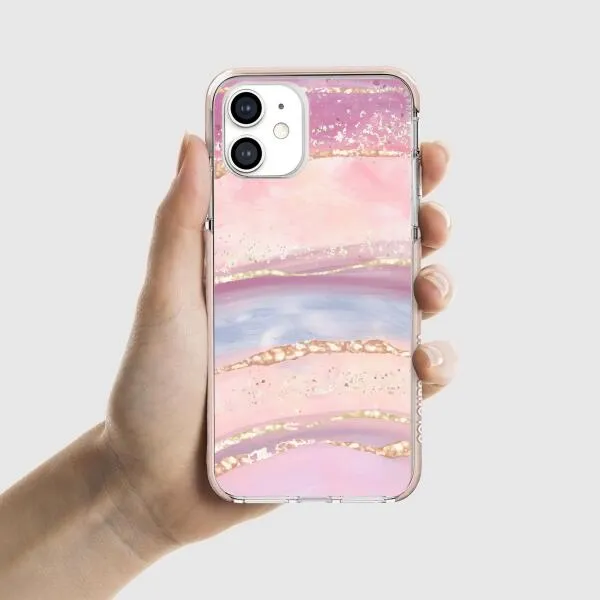 iPhone Case -  Rainbow and Stars Watercolor