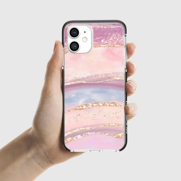 iPhone Case -  Rainbow and Stars Watercolor